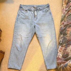 American Eagle Outfitters women's Sky Blue Relaxed Jeans